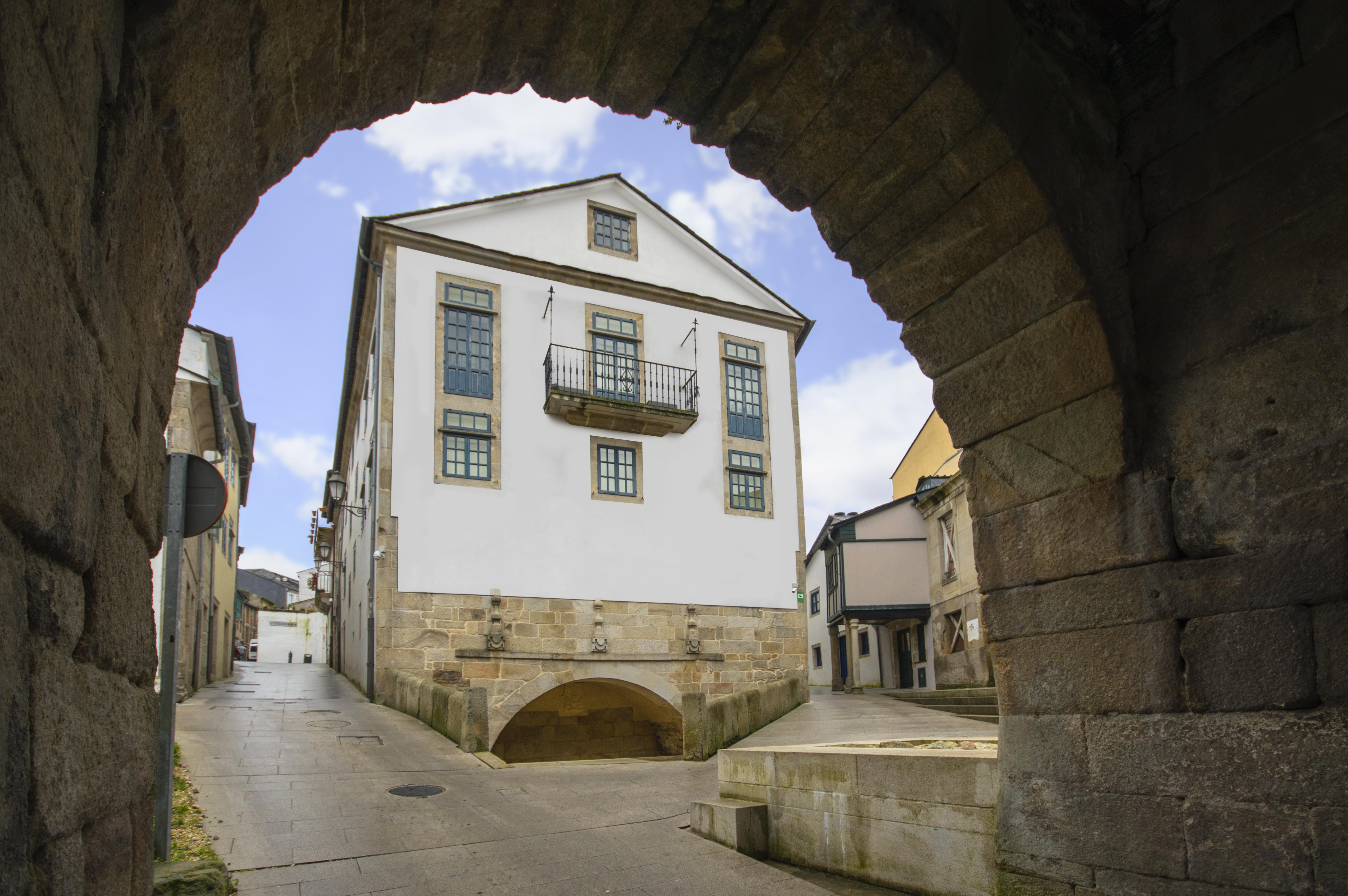 Hotel Monumento Pazo de Orbán Lugo Exterior foto