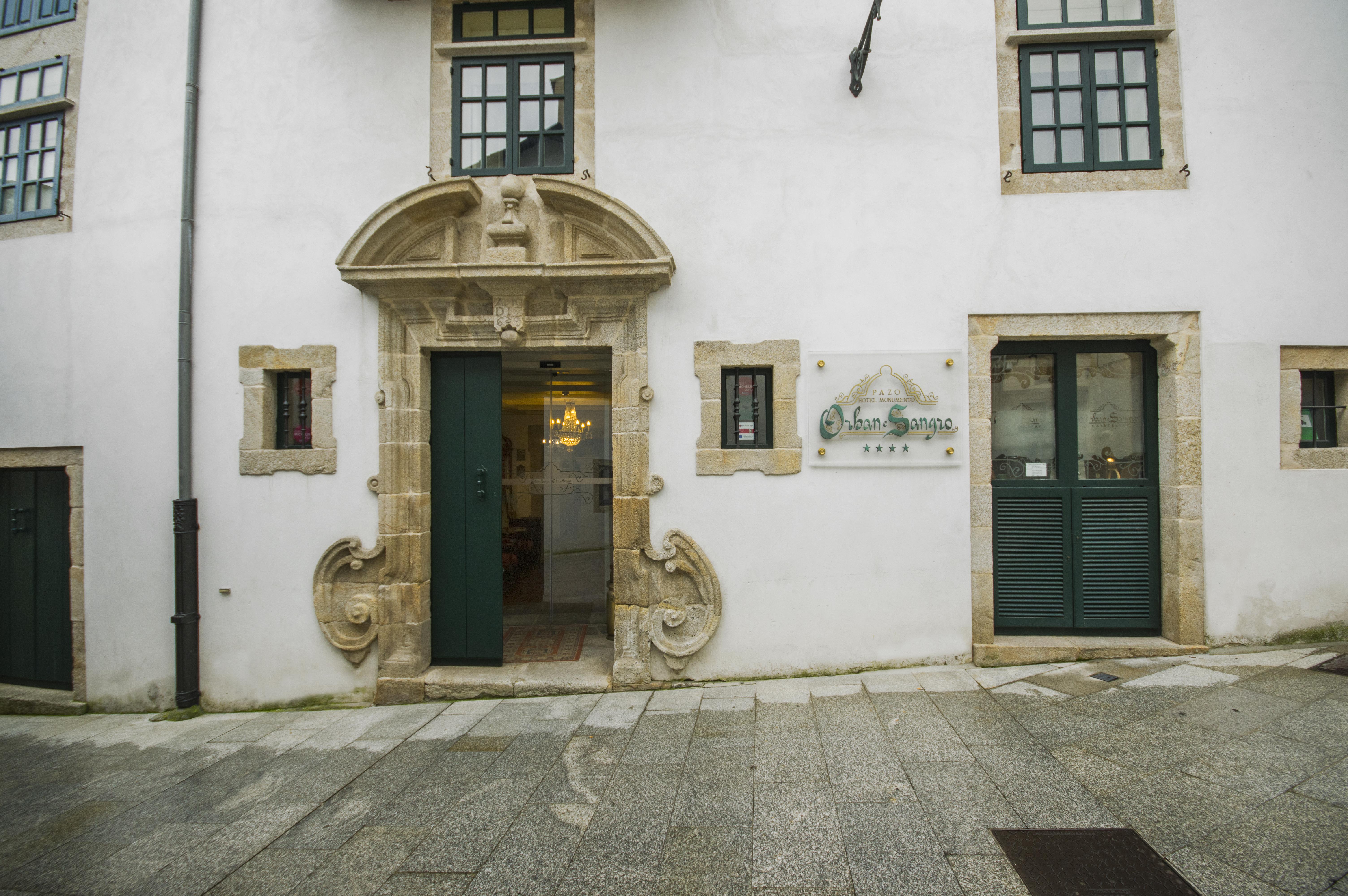 Hotel Monumento Pazo de Orbán Lugo Exterior foto