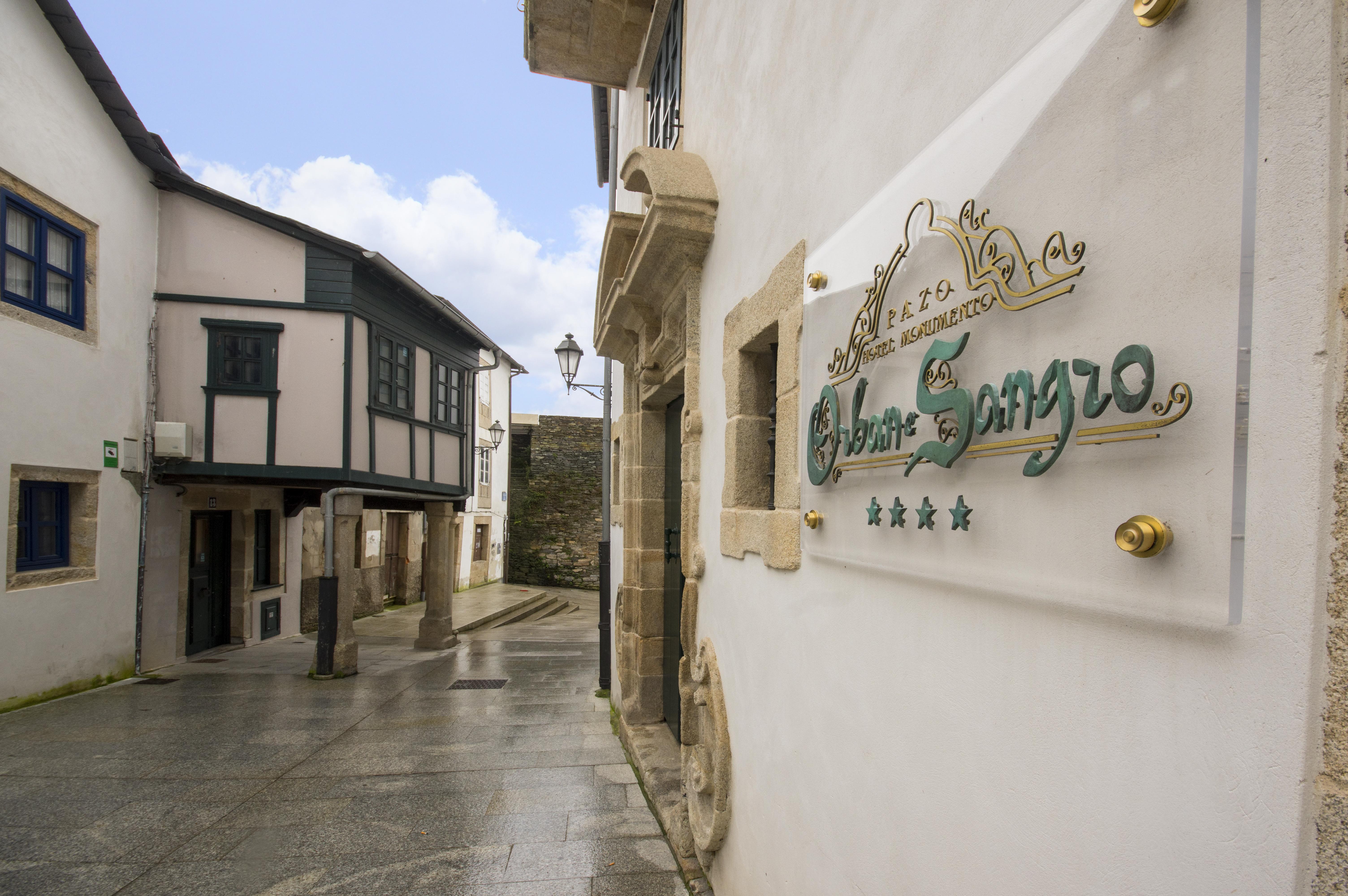 Hotel Monumento Pazo de Orbán Lugo Exterior foto