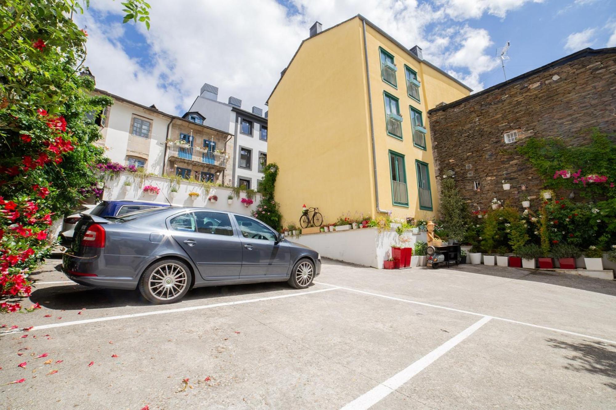 Hotel Monumento Pazo de Orbán Lugo Exterior foto