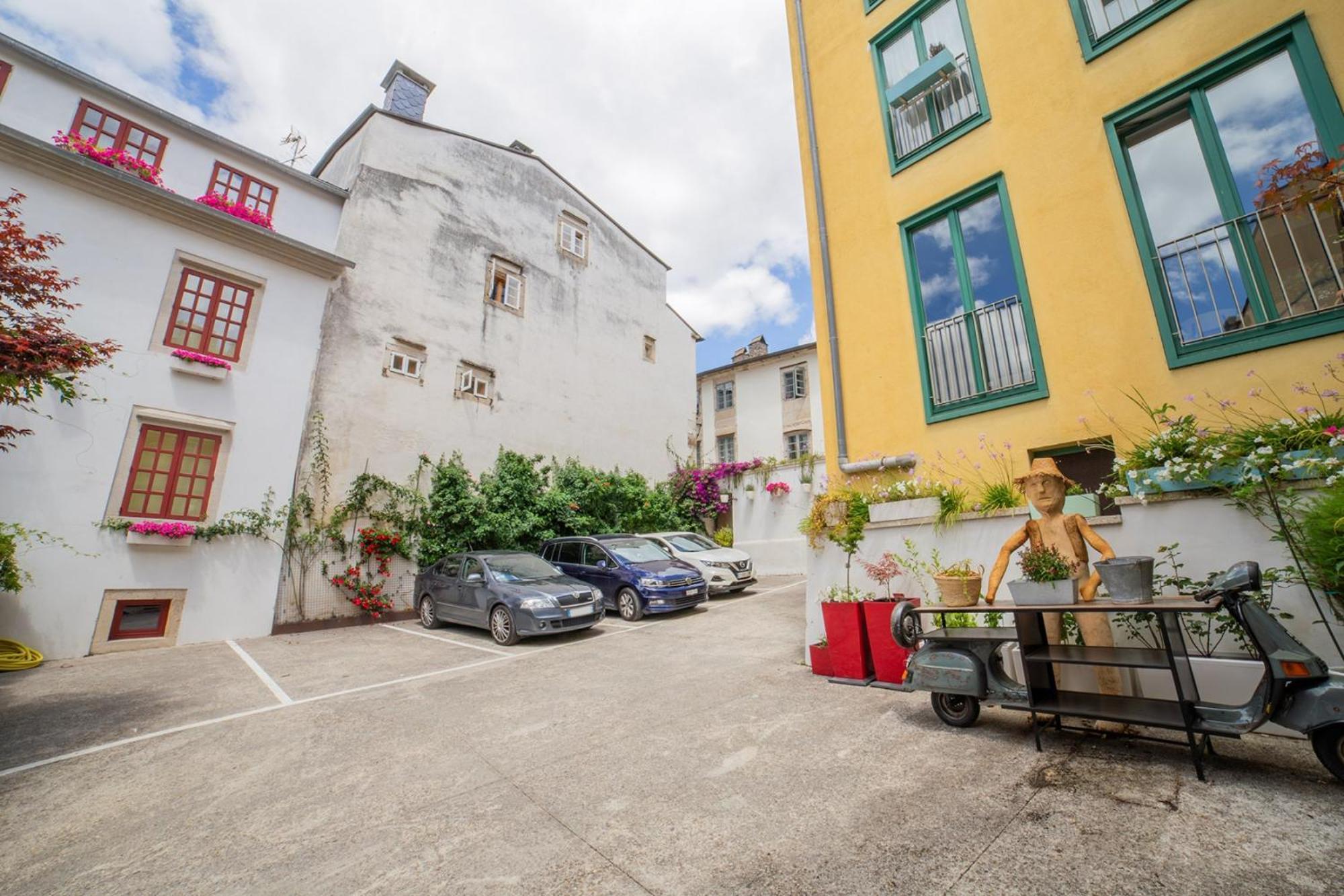 Hotel Monumento Pazo de Orbán Lugo Exterior foto