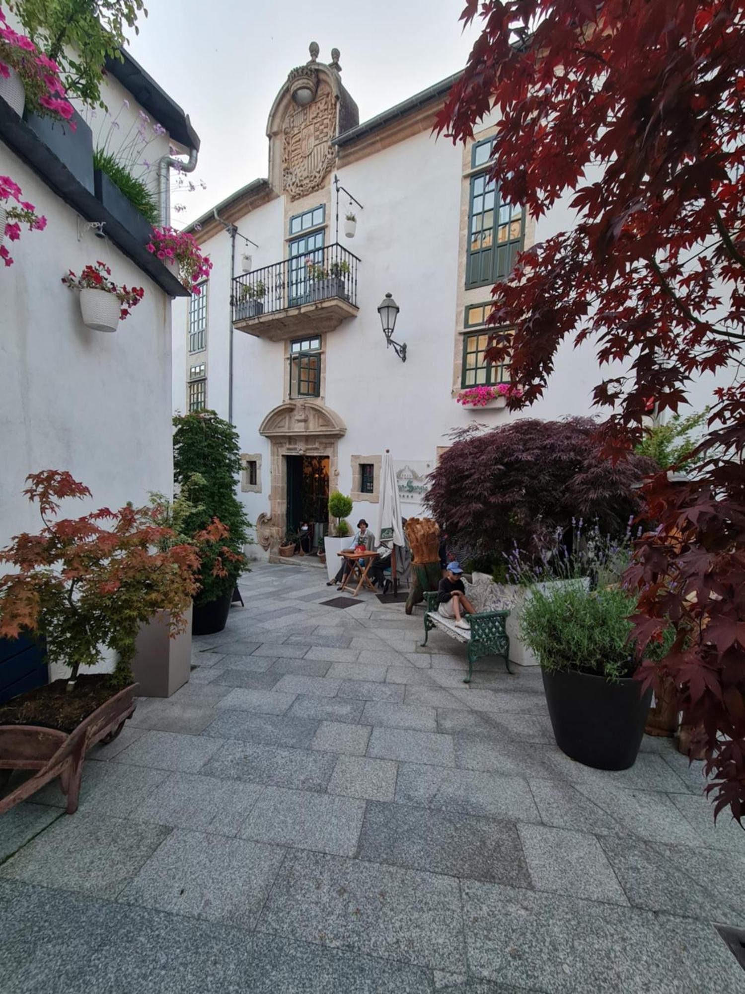 Hotel Monumento Pazo de Orbán Lugo Exterior foto