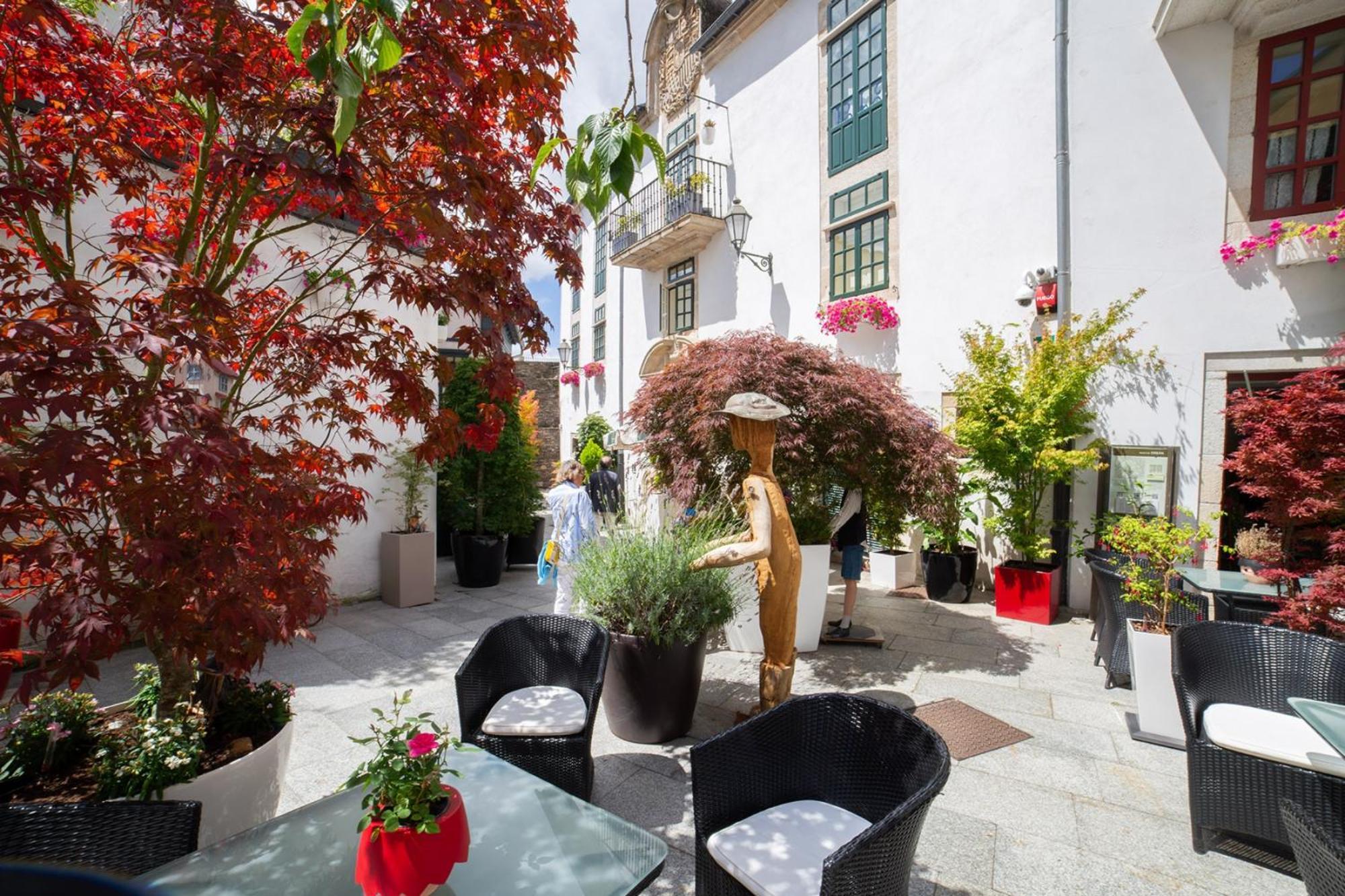 Hotel Monumento Pazo de Orbán Lugo Exterior foto